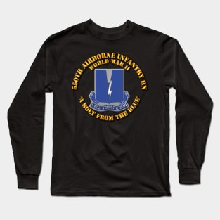 550th Airborne Infantry Battalion Long Sleeve T-Shirt